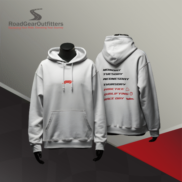 F1 Style Race Day - White